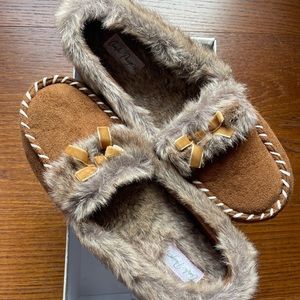 NWT moccasin house shoes!